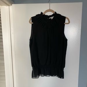 Kenneth Cole NY sleeveless high neck top size 12